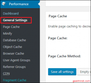 configure w3 total cache and cloudflare