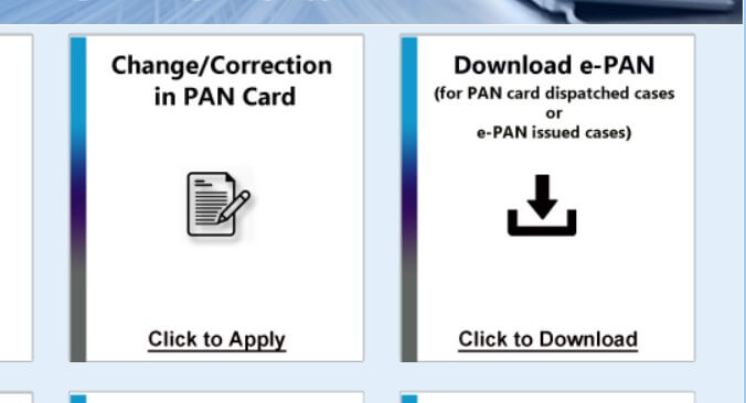 click on download e pan