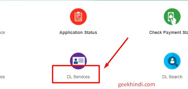 click on dl services